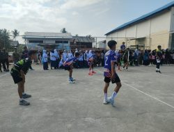 MTsN 1 Sidrap Raih Juara Voli Antar Instansi pada HUT RI ke-80