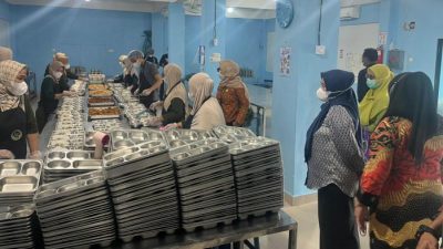 Wabup Sidrap Tinjau Lima SPPG Pastikan Program MBG Berjalan Lancar