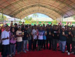 Bupati Syaharuddin Menyatu dengan Warga di Pesta Adat Mappadendang Kulo