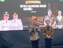 Pemkab Sidrap Sambut Hangat Kajari Baru Adhy Kusumo