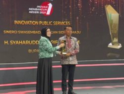 Usai Dianugerahi CNBC, Bupati Sidrap Sabet Penghargaan dari tvOne