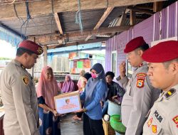 HUT Reserse ke-78, Polres Sidrap Tebar Kepedulian Lewat Bakti Sosial di Kelurahan Wala